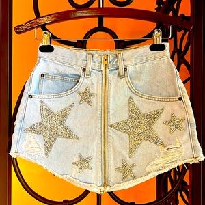 CARMAR STELLA BEATRICE ZIP FRONT SKIRT